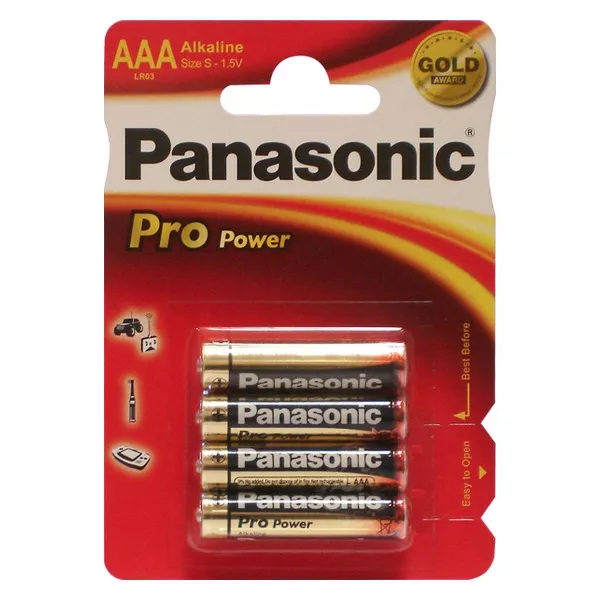 Panasonic "PRO Power" AAA Blister*4, Alkaline, LR03XEG/4BP