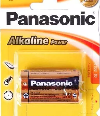 Panasonic "ALKALINE Power" AA Blister* 2, Alkaline, LR6REB/2BPR
