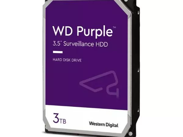 3.5" HDD  3.0TB-SATA- 64MB Western Digital "Purple Surveillance (WD30PURZ)"