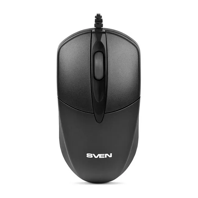 Mouse SVEN RX-112, Black, USB, weight 88g