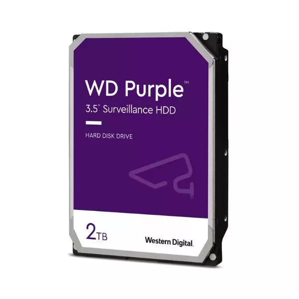 3.5" HDD  2.0TB-SATA- 256MB  Western Digital "Purple Surveillance (WD22PURZ)"