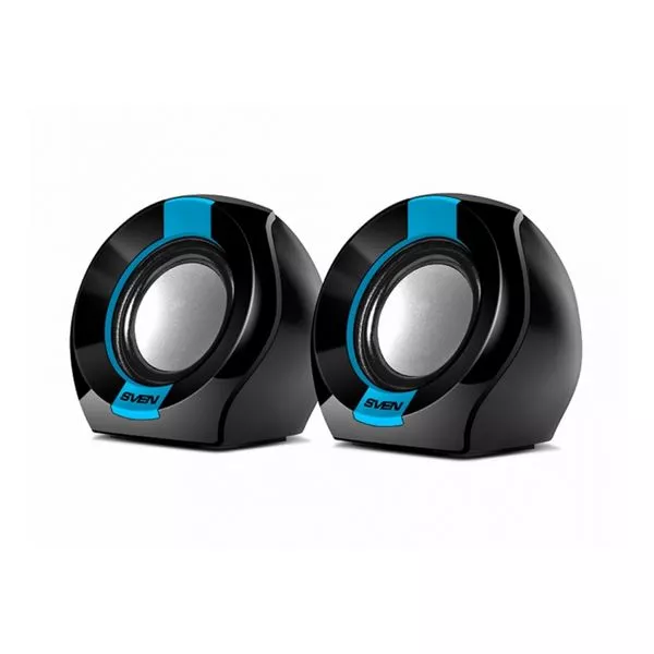 Speakers SVEN 150 Black/Blue, 5w, USB power