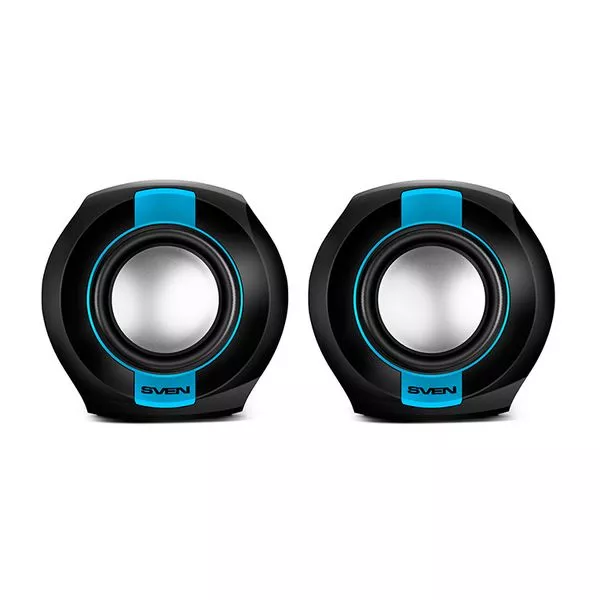 Speakers SVEN 150 Black/Blue, 5w, USB power