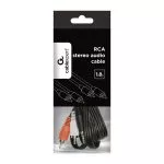 Cable RCA*2 - RCA*2, 1.8m, Cablexpert, CCA-2R2R-6