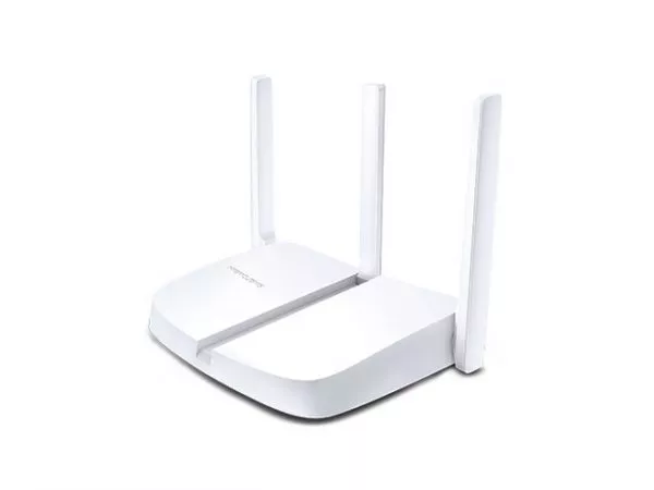 MERCUSYS MW305R N300 Wireless Router, 300Mbps on 2.4GHz, 802.11n/b/g, 1 WAN + 4 LAN, 2 fixed antenna