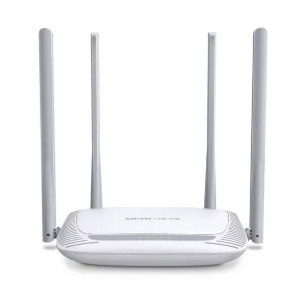 MERCUSYS MW325R N300 Wireless Router, 300Mbps on 2.4GHz, 802.11n/b/g, 1 WAN + 4 LAN, 4 fixed antenna