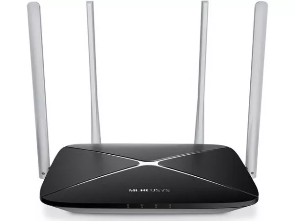 MERCUSYS AC12 AC1200 Dual Band Wireless Router, 867Mbps at 5Ghz + 300Mbps at 2.4Ghz, 802.11ac/a/b/g/