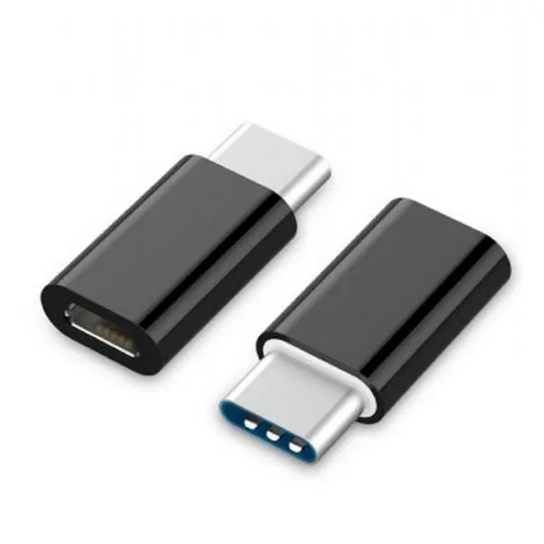 Adapter microUSB2.0-Type-C Gembird A-USB2-CMmF-01, microUSB2.0 to Type-C adapter, MicroUSB (female)