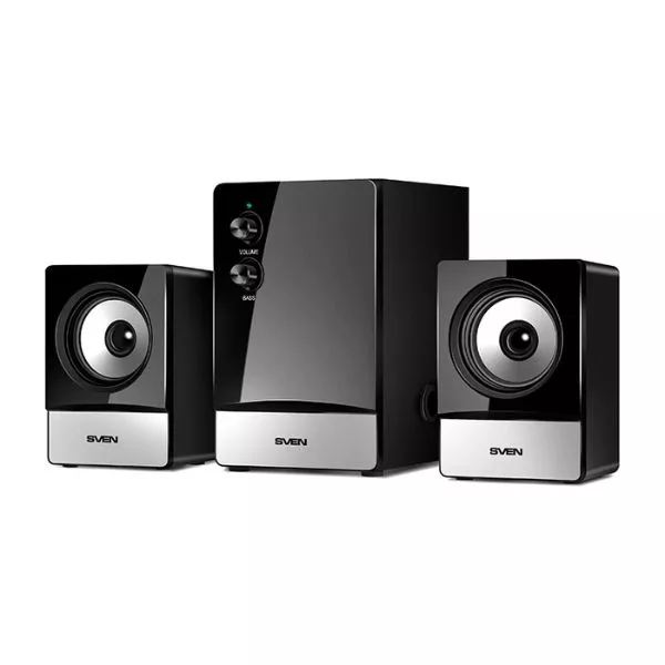 Speakers SVEN "MS- 90" Black, 10w / 5w + 2 x 2.5w / 2.1