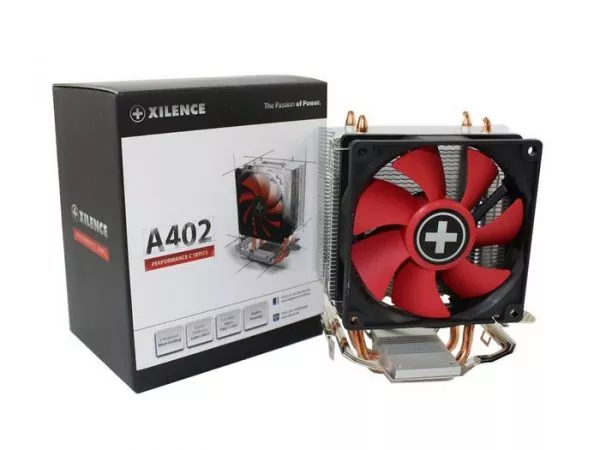 XILENCE Cooler XC025 "A402", Performance C, Socket AM4/FM2+/FM2/FM1/AM3+/AM3/AM2+/AM2 up to 130W, 92