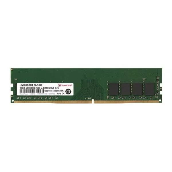 32GB DDR4- 2666MHz   Transcend PC21300, CL19, 288pin DIMM 1.2V