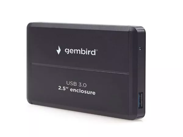2.5" SATA HDD External Case (USB 3.0),  Black, Gembird "EE2-U3S-2"