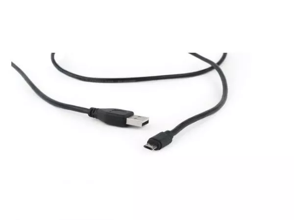 Cable USB2.0 micro CC-mUSB2C-AMBM-0.6M, 0.6 m, Compact coiled spiral cable, USB 2.0 A-plug to Micro