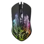 Gaming Mouse Qumo Gothic, Optical,200-3200 dpi, 7 buttons, Ambidextrous, RGB, USB