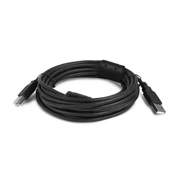 Cable USB, A-plug B-plug, 1.8 m, USB2.0  SVEN, PRO - Gold flash plate w/2ferrite cores