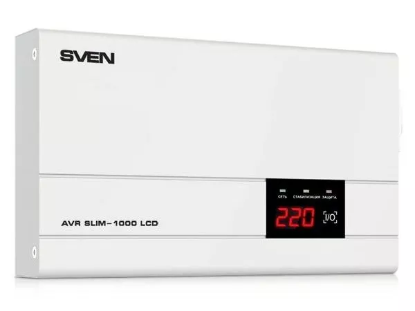 Stabilizer Voltage SVEN AVR SLIM-1000 LCD 1000W