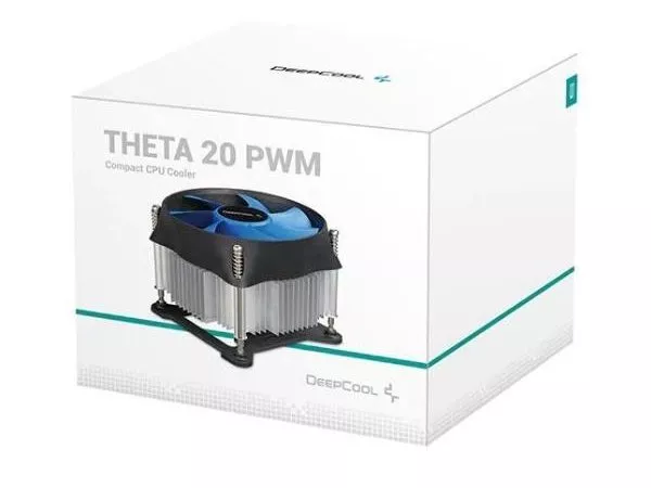 Deepcool Cooler "Theta 20 PWM", Socket 1155/1156, up to 95W, 100x100x25mm, 900~2400rpm,