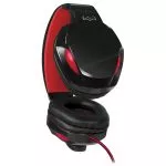 Gaming Headset SVEN AP-G857MV, 40mm drivers, 20-20000Hz, 32 Ohm, 105dB, 340g., 3.5mm, Black/Red