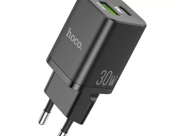 HOCO N13 Bright PD30W+QC3.0 charger (EU) Black