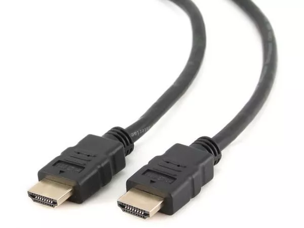 Cable HDMI CC-HDMI4-15, 4.5 m, HDMI v.1.4, male-male, Black cable with gold-plated connectors, Bulk