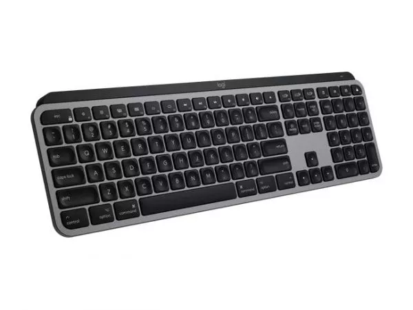 LOGITECH MX Keys for Mac Advanced Wireless Illuminated Keyboard - SPACE GREY - US INT'L - 2.4GHZ/BT EMEA