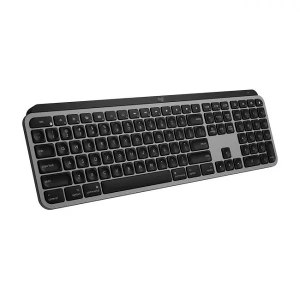 LOGITECH MX Keys for Mac Advanced Wireless Illuminated Keyboard - SPACE GREY - US INT'L - 2.4GHZ/BT EMEA