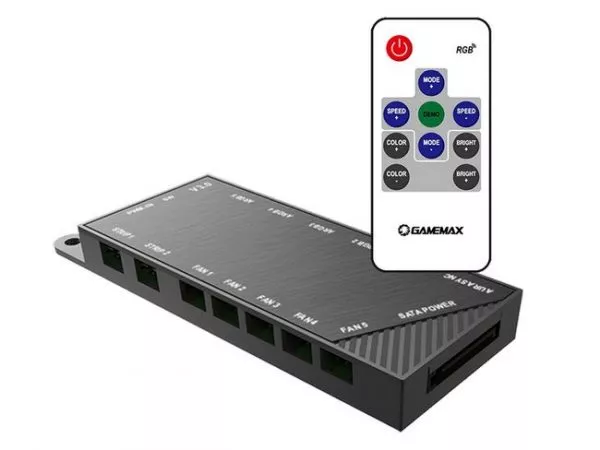 Gamemax PWM+RAINBOW Controller(V3.0) + Remote Control