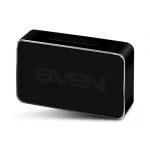 SVEN PS-85 Black, Bluetooth Portable Speaker, 5W RMS, FM tuner, USB & microSD, TWS, built-in lithium