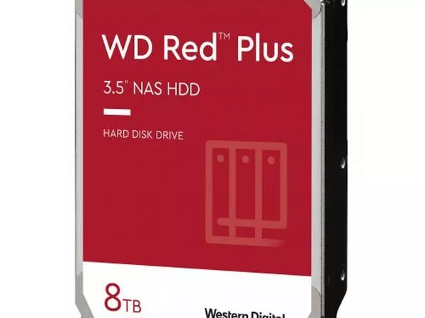3.5" HDD  3.0TB  Western Digital WD30EFZX Caviar® Red™ Plus NAS, CMR Drive, 5400rpm, 128MB, SATAIII