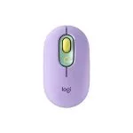 Wireless Mouse Logitech POP, Optical, 1000-4000 dpi, 4 buttons, Slim, 2,4 /BT, 1xAA, Mint