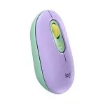 Wireless Mouse Logitech POP, Optical, 1000-4000 dpi, 4 buttons, Slim, 2,4 /BT, 1xAA, Mint