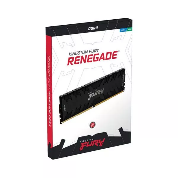 16GB DDR4-4000MHz  Kingston FURY Renegade (KF440C19RB1/16), CL19-23-23, 1.35V, Intel XMP 2.0, Black