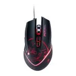 Gaming Mouse Qumo Portal, Optical,1200-3200 dpi, 6 buttons, Soft Touch, 4 color backlight, USB