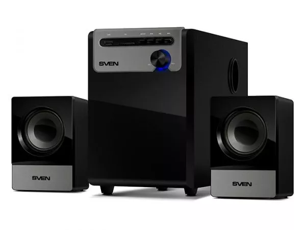 Speakers SVEN "MS-110" Black, 10w / 5w + 2x2.5w / 2.1