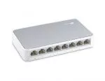 8-port 10/100Mbps Desktop Switch TP-LINK "TL-SF1008D", Plastic Case