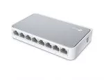 8-port 10/100Mbps Desktop Switch TP-LINK "TL-SF1008D", Plastic Case