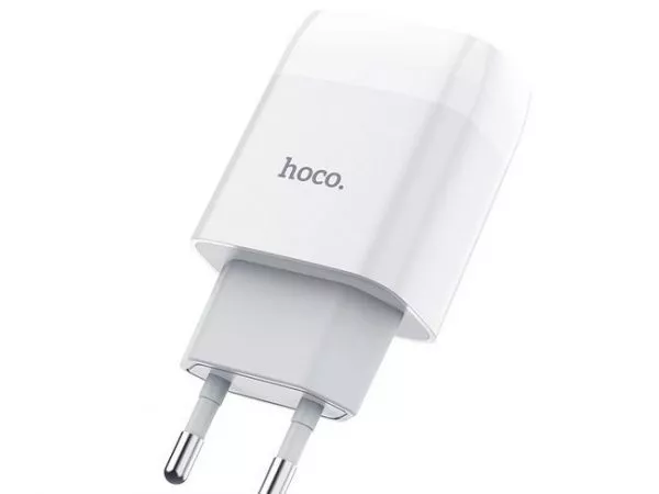 Hoco C73A Glorious dual port charger (EU) white
