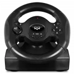 Wheel  SVEN GC-W300, 9", 180 degree, Pedals,  2-axis, 10 buttons, Vibration feedback, Fan, USB