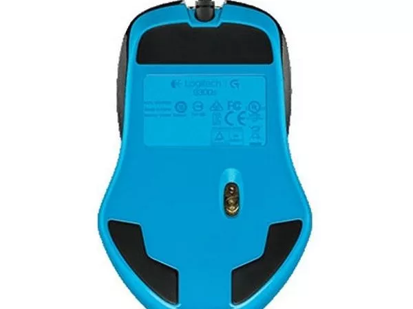 Gaming Mouse Logitech G300S, Optical, 200-2500 dpi, 9 buttons, Ambidextrous, Backlight, Black ,USB