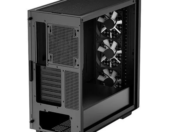 Case ATX Deepcool CK560, w/o PSU,3x120mm ARGB & 1x140mm fans,TG, GPU Holder,1xTypeC, 2xUSB3.0, Black