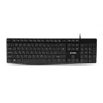 SVEN KB-S305, Keyboard, Waterproof design, Traditional layout, Comfortable, 12 Media (FN) Keys, USB,
