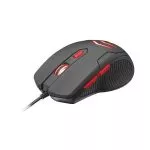 Trust Ziva Gaming Mouse + MOUSEPAD(220 x 300 mm), 1000 - 3000 dpi, 6 button,USB, Black