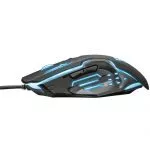Trust Gaming GXT 108 Rava Illuminated Mouse, 600 - 2000 dpi, 6 Programmable button, Multi LED color