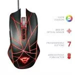 Trust Gaming GXT 160 Ture RGB Mouse, 250 - 4000 dpi, 7 Programmable button, RGB lighting, 1,7 m USB,