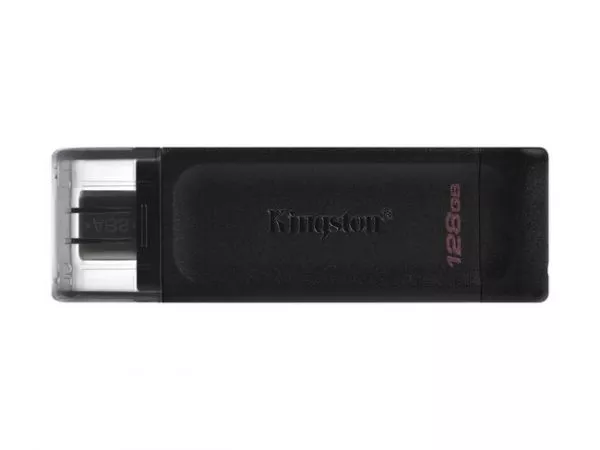 128GB USB-С 3.2  Kingston DataTraveler 70 USB-C 32GB, USB 3.2, USB-C, (Read 80 MByte/s, Write 20 MBy