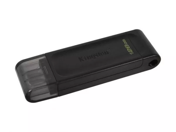 128GB USB-С 3.2  Kingston DataTraveler 70 USB-C 32GB, USB 3.2, USB-C, (Read 80 MByte/s, Write 20 MBy