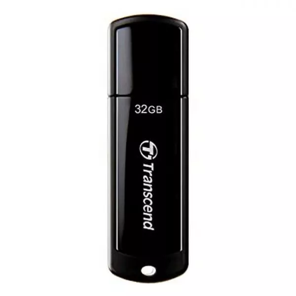 32GB USB2.0 Flash Drive Transcend "JetFlash 350", Black, Classic Cap (R/W:18/8MB/s)