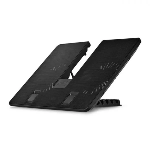 Notebook Cooling Pad Deepcool U-PAL, up to 15.6'', 2x140mm, Adjustable angle, USB3.0, U-shaped
