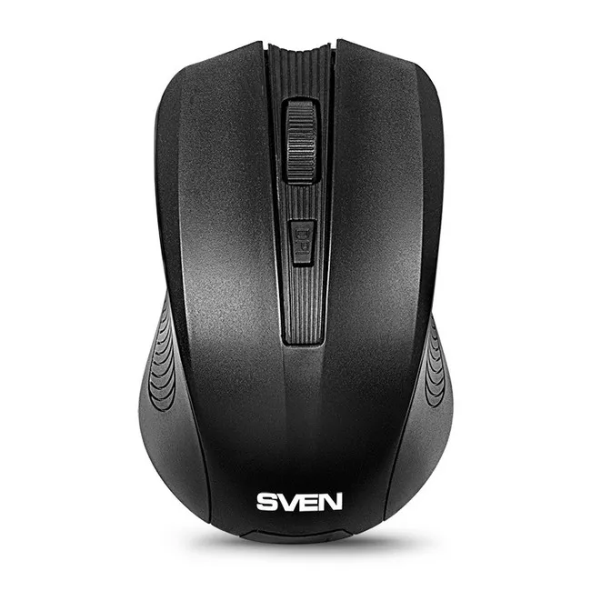 Mouse Wireless SVEN RX-300, Nano Reciver, USB, Black