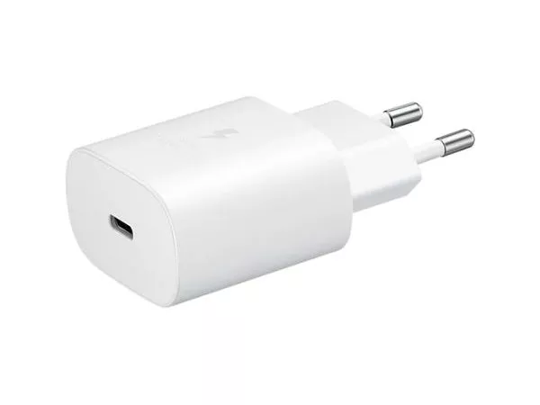 Original Sam. EP-TA800, Fast Travel Charger 25W PD (w/o cable), White
